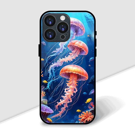 Luminous Jellyfish and Ocean Creatures Cover | LED Phone Case