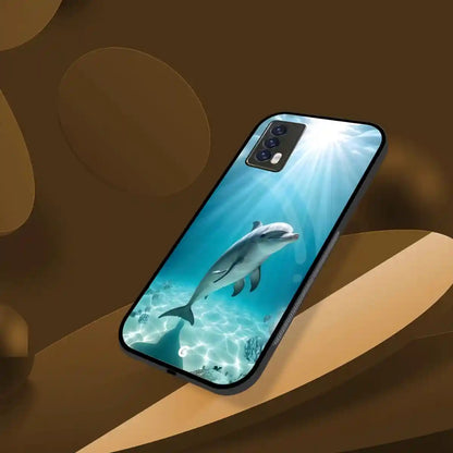 Dolphin Ocean's Elegance Cover | LED Phone Case
