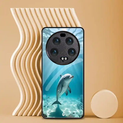 Dolphin Ocean's Elegance Cover | LED Phone Case