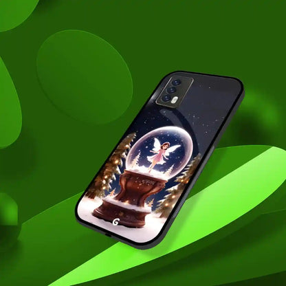 Fairy Wonderland Snow Globe Cover | LED Phone Case