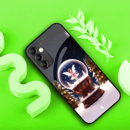 Fairy Wonderland Snow Globe Cover | LED Phone Case