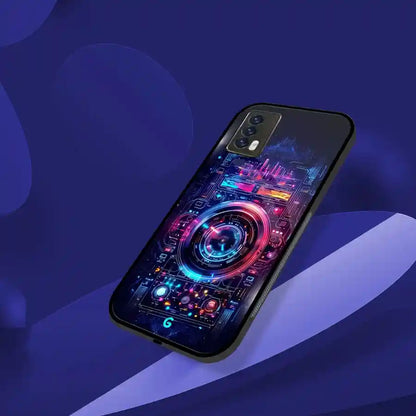 Neon Circuit Cover | LED Phone Case