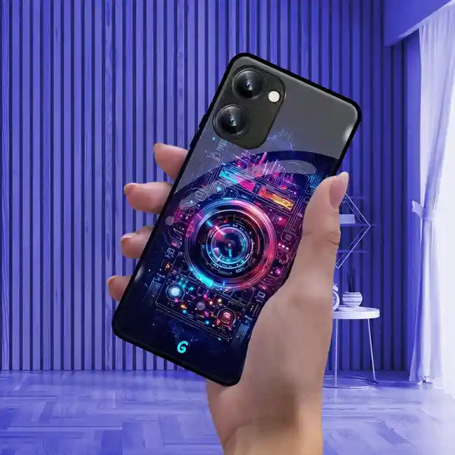 Neon Circuit Cover | LED Phone Case