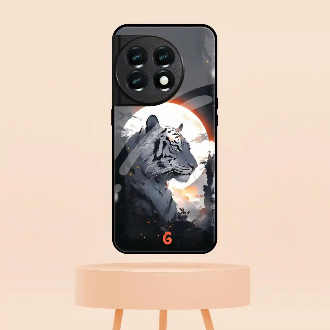 Lunar Tiger Cover | LED Phone Case