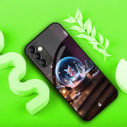 Magical Winter Fairy Globe Cover | LED Phone Case