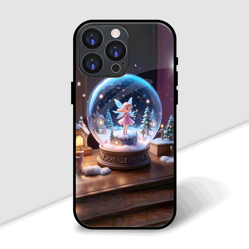 Magical Winter Fairy Globe Cover | LED Phone Case