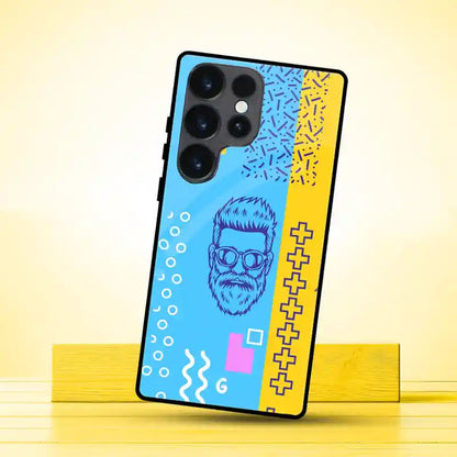 Retro Beard Cover | LED Phone Case