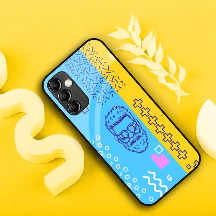 Retro Beard Cover | LED Phone Case