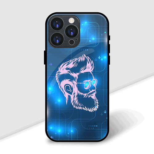 Cyber Beard Cover | LED Phone Case