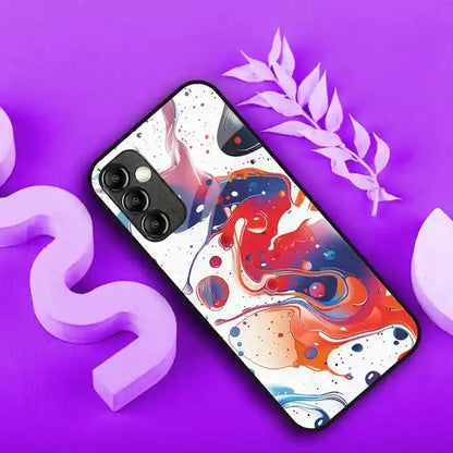 Galaxy Swirl Pattern Cover | LED Phone Case