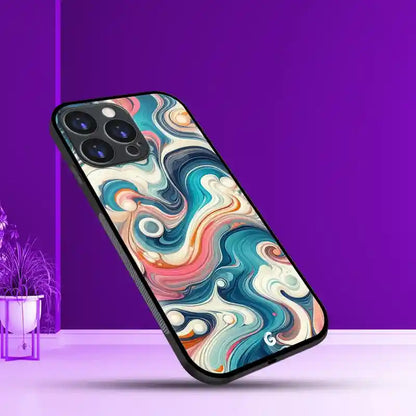 Cosmic Swirls Pattern Cover | LED Phone Case