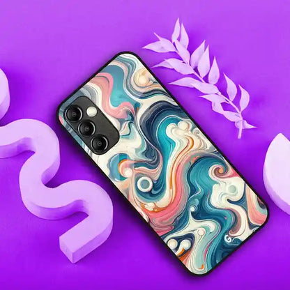Cosmic Swirls Pattern Cover | LED Phone Case