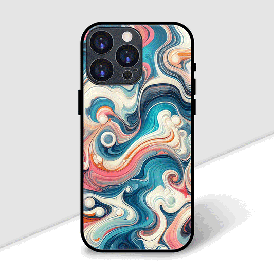 Cosmic Swirls Pattern Cover | LED Phone Case