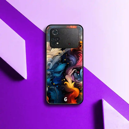 Swirling Spectrum Elegance Pattern Cover | LED Phone Case