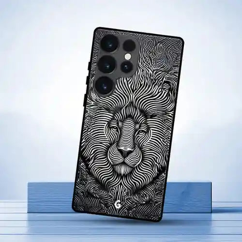 Lion Illusion Cover | LED Phone Case