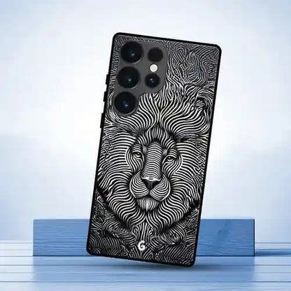 Lion Illusion Cover | LED Phone Case