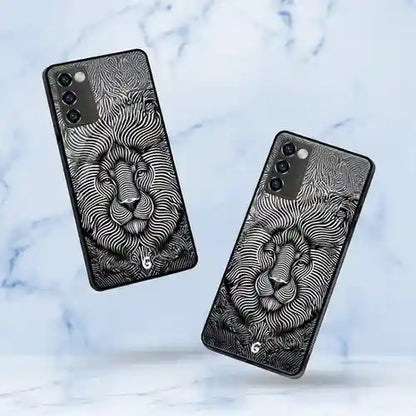 Lion Illusion Cover | LED Phone Case