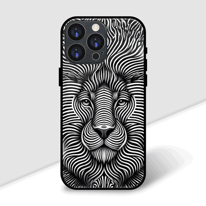 Lion Illusion Cover | LED Phone Case