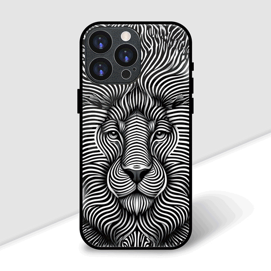 Lion Illusion Cover | LED Phone Case