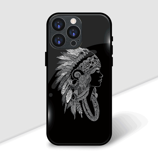 Tribal Queen Cover | LED Phone Case