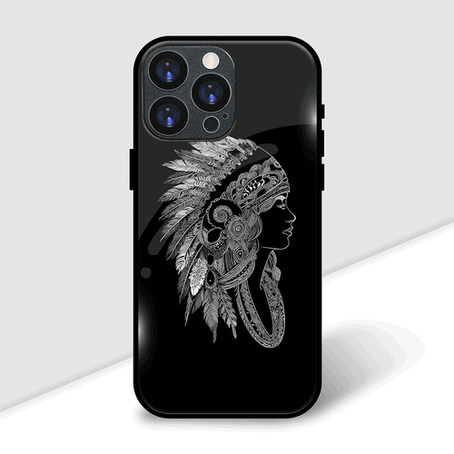 Tribal Queen Cover | LED Phone Case