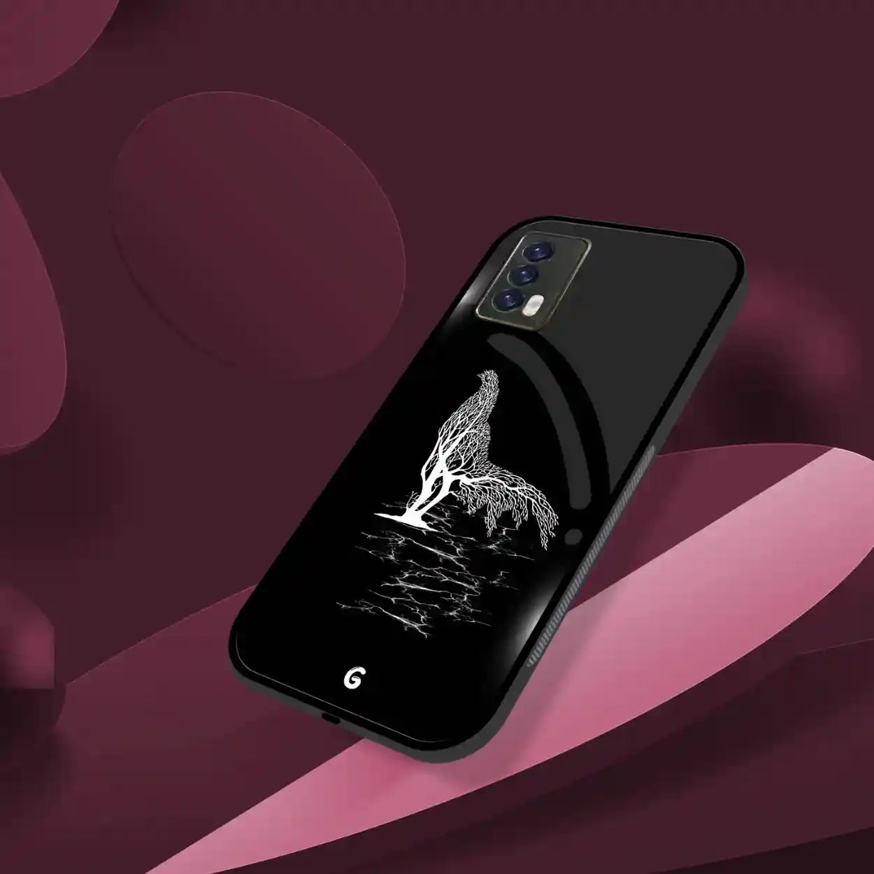 Bird of Branches Cover | LED Phone Case