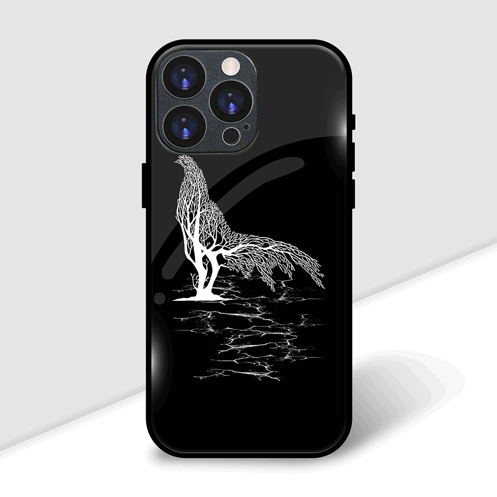 Bird of Branches Cover | LED Phone Case