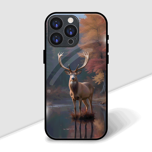 Autumn Deer Cover | LED Phone Case