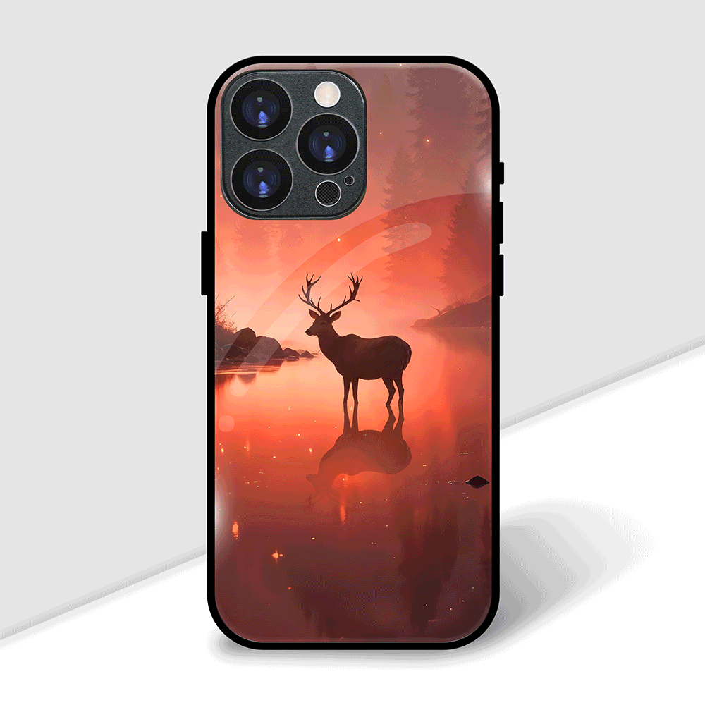 Fire Deer Cover | LED Phone Case
