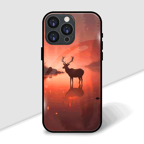 Fire Deer Cover | LED Phone Case
