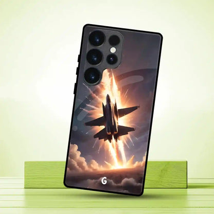 Fighter jet Cover | LED Phone Case