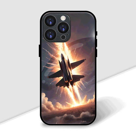 Fighter jet Cover | LED Phone Case