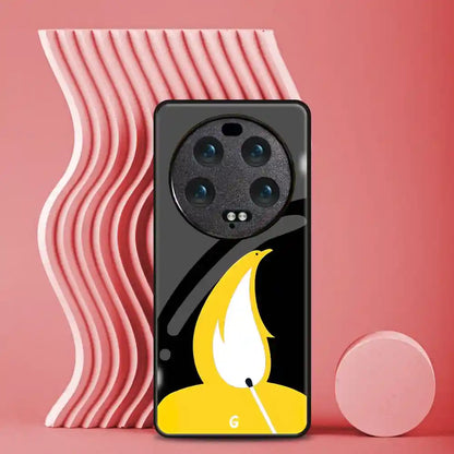 Hidden Bird Flame Cover | LED Phone Case