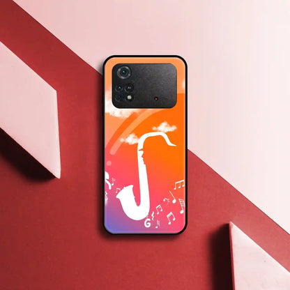 Hidden Face Saxophone Cover | LED Phone Case
