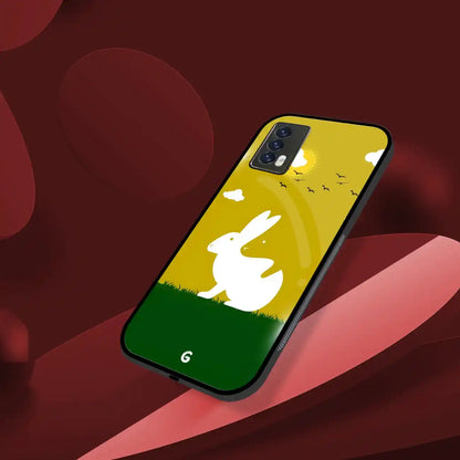 Tranquil Rabbit, Glowing Shark Cover | LED Phone Case