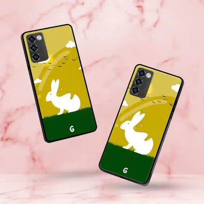 Tranquil Rabbit, Glowing Shark Cover | LED Phone Case