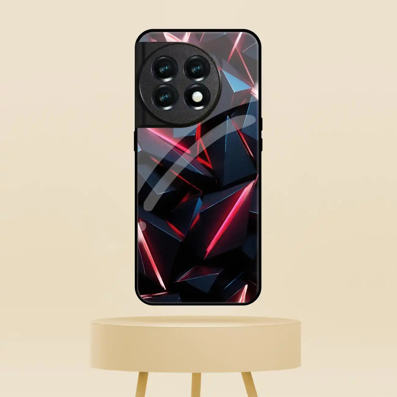 3D Illuminated Prisms Cover | LED Phone Case