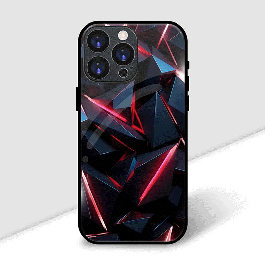 3D Illuminated Prisms Cover | LED Phone Case