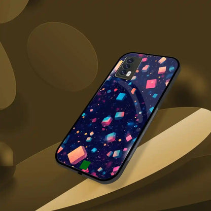 Holographic 3D Cubes Cover | LED Phone Case