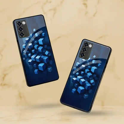 Floating Cubes Cover | LED Phone Case
