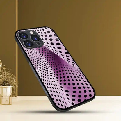 Purple Wave 3D Cover | LED Phone Case