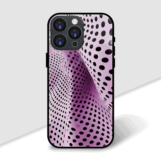 Purple Wave 3D Cover | LED Phone Case