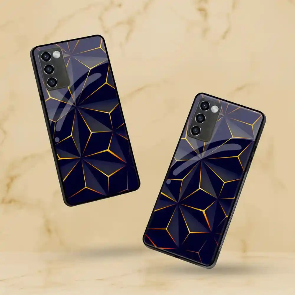 Golden Glow 3D Cover | LED Phone Case