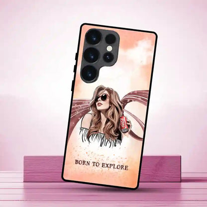 Stylish Girl Cover | LED Phone Case