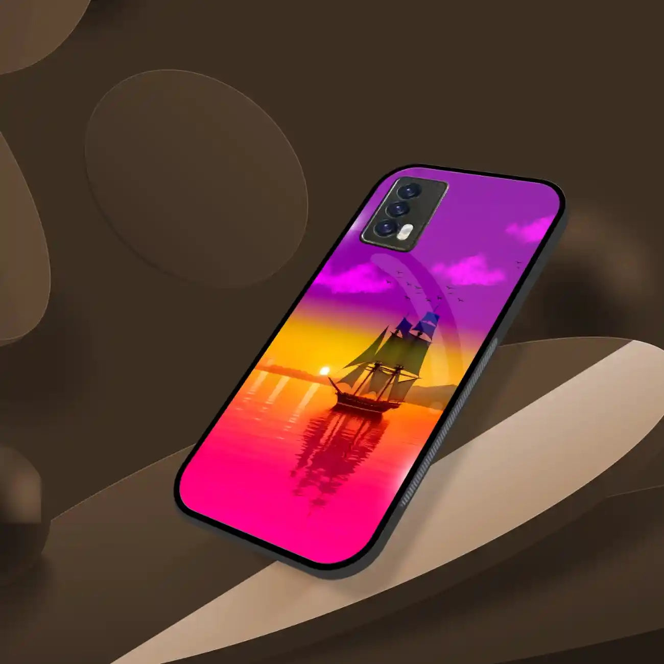 Majestic Ship Cover | LED Phone Case