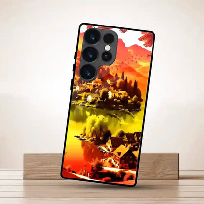 Dolphin Village Cover | LED Phone Case