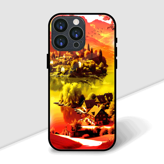 Dolphin Village Cover | LED Phone Case