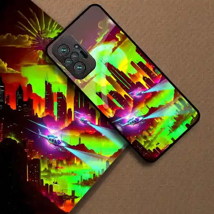 High-Tech City Cover | LED Phone Case