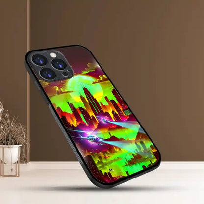 High-Tech City Cover | LED Phone Case