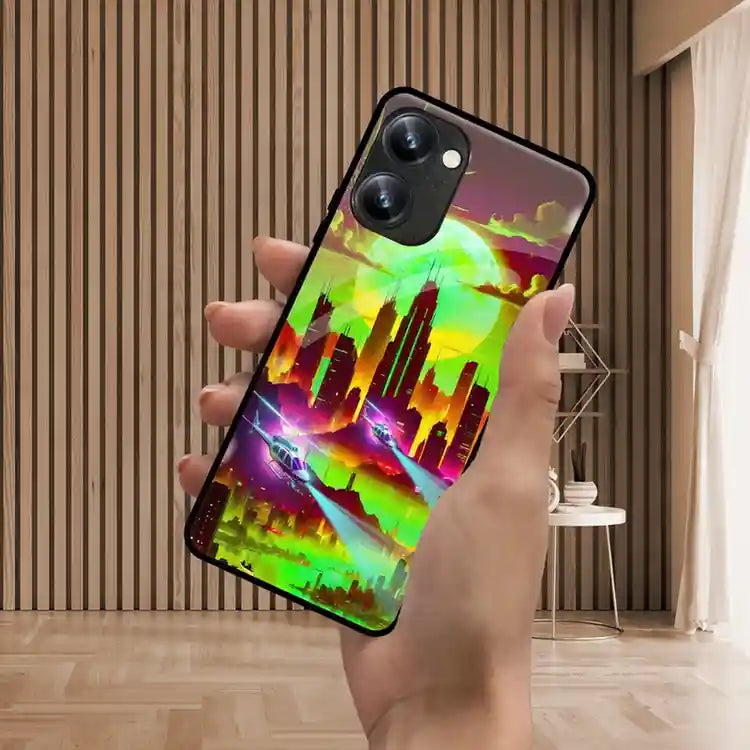 High-Tech City Cover | LED Phone Case